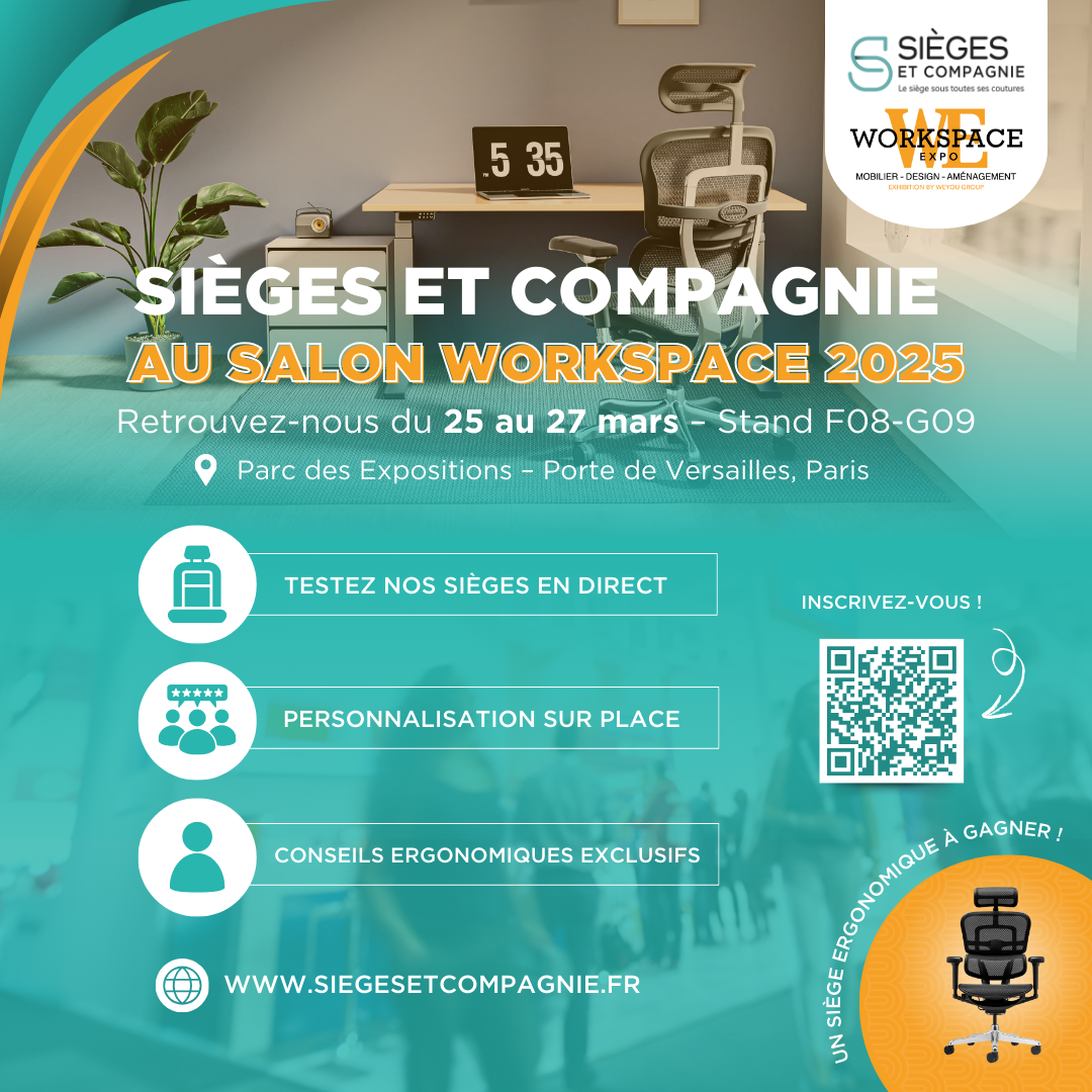 Sièges et Compagnie au Salon Workspace 2025